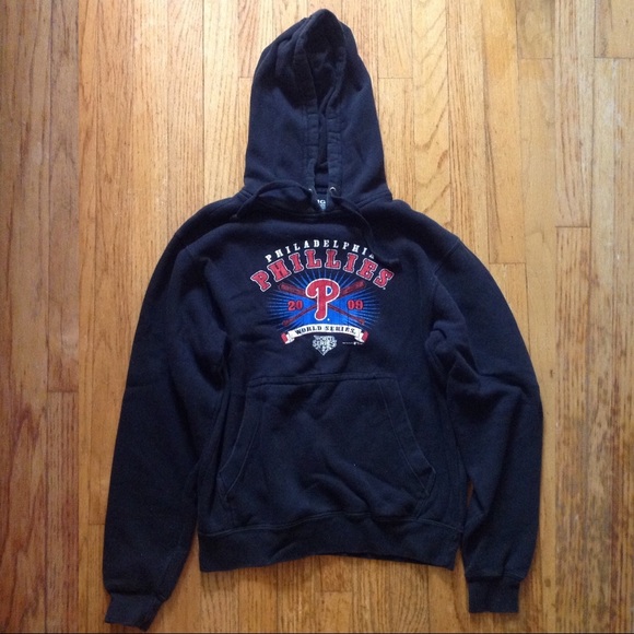Sm PHILLIES World Series 2009 hooded sweatshirt - Picture 5 of 6